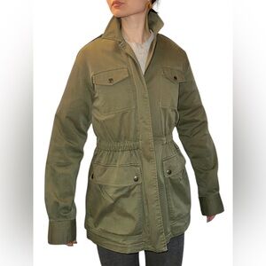 Theory Women’s Olive Green Utility Jacket, Size TP